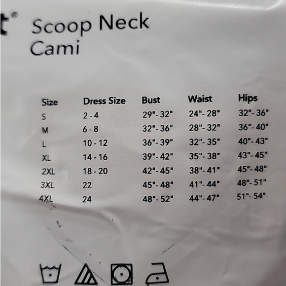 Shapermint Essentials All Day Every Day Scoop Neck Cami 3X - Picture 2 of 4